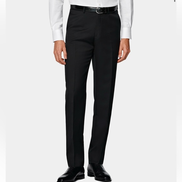 Theory Men’s Black Wool Dress Pants 32x30 in excellent like-new condition - Picture 1 of 5